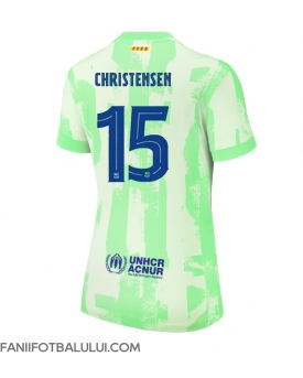 Barcelona Andreas Christensen #15 Tricou Fotbal Replică 2024-25 Femei Treilea